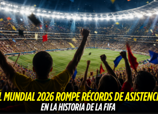 Mundial 2026 bate récord de asistencia de la FIFA Copa Mundial 2026, FIFA