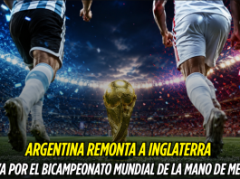 Argentina remonta a Inglaterra y va por el bicampeonato Selección de Argentina, Selección de Inglaterra
